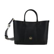 Michael Kors Svarta MD Satchel Väskor Black, Dam