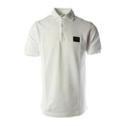 Dolce & Gabbana Herr Vit Bomull Polo Tröja White, Herr