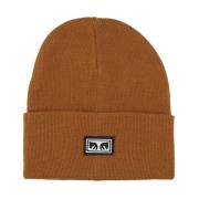 Obey Icon Eyes Beanie Brown, Herr