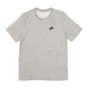 Nike Club Tee Streetwear T-shirt Gray, Herr