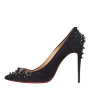 Christian Louboutin Pre-owned Pre-owned Mocka klackskor Black, Dam