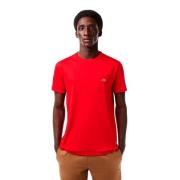 Lacoste Herr Bomull T-Shirt Red, Herr