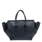 Celine Vintage Pre-owned Laeder totevskor Black, Dam