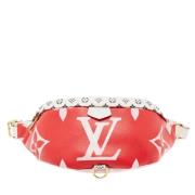 Louis Vuitton Vintage Pre-owned Belagd canvas louis-vuitton-vskor Red,...