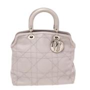 Dior Vintage Pre-owned Laeder totevskor Purple, Dam