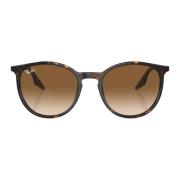 Ray-Ban Ljusbrun Acetatram Solglasögon Brown, Dam