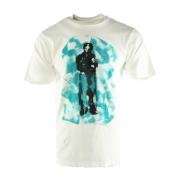 C.p. Company Herr Vit T-shirt White, Herr