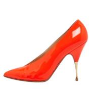 Christian Louboutin Pre-owned Pre-owned Laeder klackskor Orange, Dam