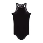 Rick Owens Rib tank top Black, Dam