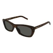 Saint Laurent SL 613 Sunglasses Brown, Dam