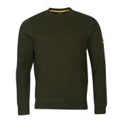 Barbour Legacy Sweatshirt Skogsgrön Green, Herr