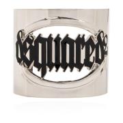 Dsquared2 Armband med logotyp Gray, Dam