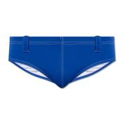 Dsquared2 Badbyxor med logotyp Blue, Herr