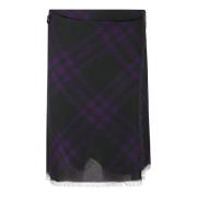 Burberry P.w93 Gl6.100P Kjolar Purple, Dam