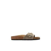 Birkenstock Oita Fletter-tofflor Beige, Dam