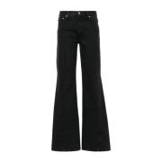 A.p.c. Svarta Jeans med Raka Ben Black, Dam