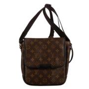 Louis Vuitton Vintage Pre-owned Canvas louis-vuitton-vskor Brown, Dam