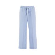 Le Tricot Perugia Sweatpants Blue, Dam