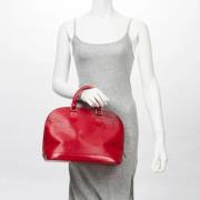 Louis Vuitton Vintage Pre-owned Laeder handvskor Red, Dam