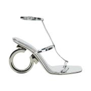 Salvatore Ferragamo Grå Elina Sandaler Gray, Dam