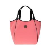 Moncler Rosa Shopper Väska Pink, Dam