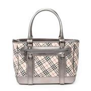 Burberry Vintage Pre-owned Canvas totevskor Beige, Dam