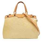 Louis Vuitton Vintage Pre-owned Laeder louis-vuitton-vskor Yellow, Dam