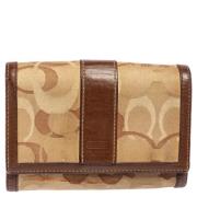 Coach Pre-owned Pre-owned Canvas plnbcker Brown, Dam