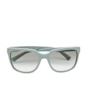 Armani Pre-owned Pre-owned Acetat solglasgon Green, Dam