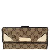 Gucci Vintage Pre-owned Canvas plnbcker Brown, Dam