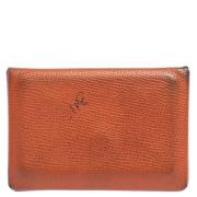 Hermès Vintage Pre-owned Laeder plnbcker Orange, Dam