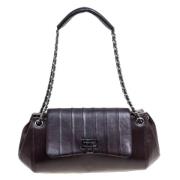 Chanel Vintage Pre-owned Laeder chanel-vskor Brown, Dam