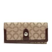 Coach Pre-owned Pre-owned Canvas plnbcker Beige, Dam