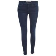 Burberry Vintage Pre-owned Denim jeans Blue, Dam