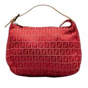 Fendi Vintage Pre-owned Laeder handvskor Red, Dam