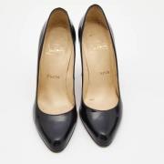 Christian Louboutin Pre-owned Pre-owned Laeder klackskor Black, Dam