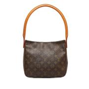 Louis Vuitton Vintage Pre-owned Canvas handvskor Brown, Dam