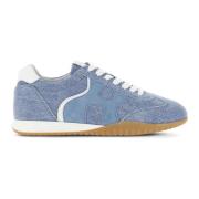 Hogan Ljusblå Olympia-Z Sneakers Blue, Dam