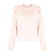 Champion Klassisk Kort Sweatshirt Pink, Dam