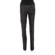 Dolce & Gabbana Pre-owned Pre-owned Bomull jeans Black, Dam