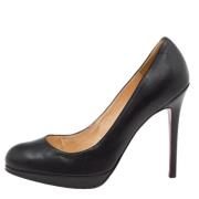 Christian Louboutin Pre-owned Pre-owned Laeder klackskor Black, Dam