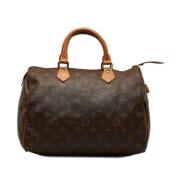 Louis Vuitton Vintage Pre-owned Canvas handvskor Brown, Dam