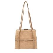 Bally Pre-owned Pre-owned Mocka axelremsvskor Beige, Dam