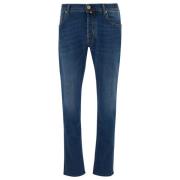 Jacob Cohën Nick Super Slim Lågmidjade Jeans Blue, Herr