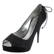 Giuseppe Zanotti Pre-owned Pre-owned Satin klackskor Black, Dam