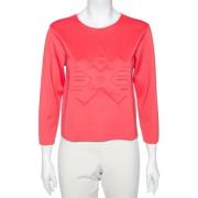 Armani Pre-owned Pre-owned Polyester toppar Pink, Dam