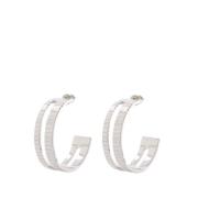 IVI Earrings Gray, Dam