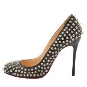 Christian Louboutin Pre-owned Pre-owned Laeder klackskor Black, Dam