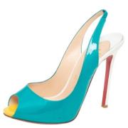 Christian Louboutin Pre-owned Pre-owned Laeder sandaler Multicolor, Da...