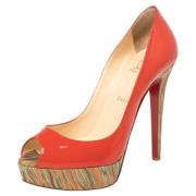 Christian Louboutin Pre-owned Pre-owned Laeder klackskor Red, Dam